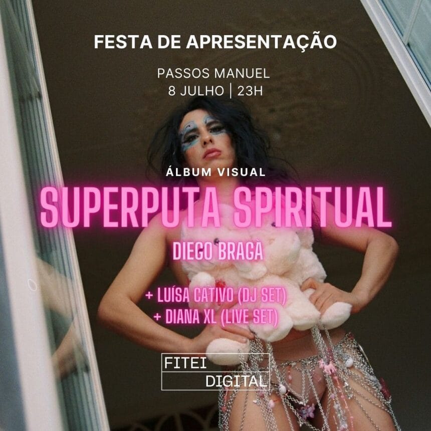 “Superputa Spritual” de Diego Bragà inaugura Coleção o Inédita do FITEI Digital Superputa Spiritual