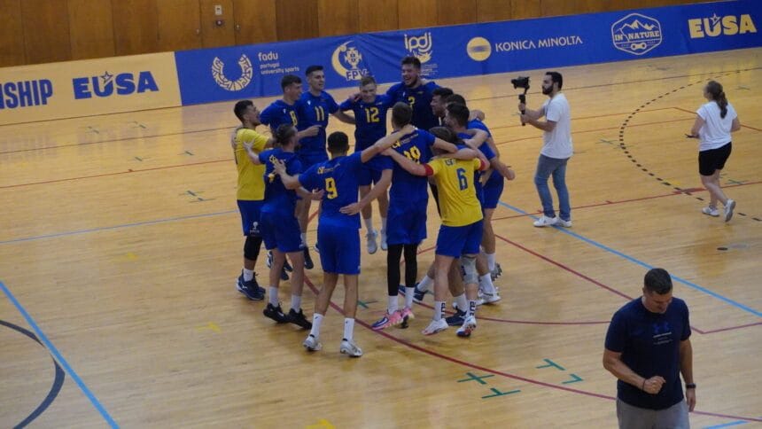 Voleibol: Universidades de West Timisoara e CUS Bolonha são campeões europeus Voleibol Universitario EUSA