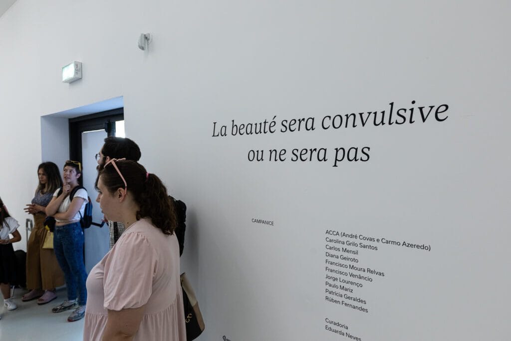 Inquetante reflexão sobre a "beleza convulsiva" para ver no Fórum Arte Braga La beauté sera compulsive ou ne sera pas
