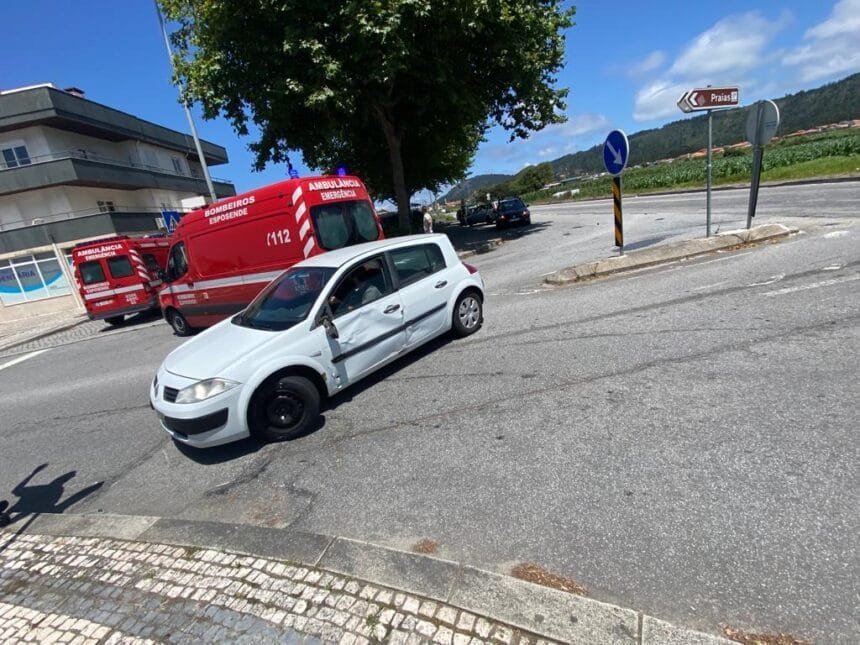 Esposende: Motas continuam a provocar feridos na EN13. Mais 2 junto ao "Pombo" Acidente Marinhas EN13 motas