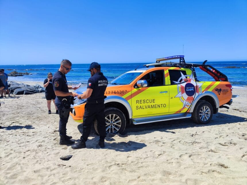 Viana: Corpo dá à costa na praia da Amorosa Polícia Marítima corpo viana amorosa