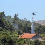incendio viana helicoptero