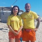 Salva vidas suave mar