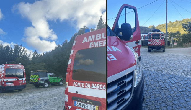 PNPG: Família belga resgatada pelos bombeiros e GNR depois de se perderem na Serra Amarela Ponte da Barca