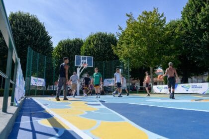 Campo basquetebol