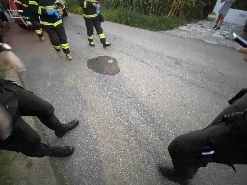 Esposende: Despiste de mota contra muro faz um ferido em Rio Tinto IMG 1419 scaled 1