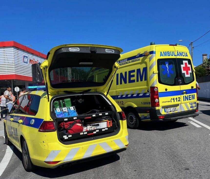 Viana: Acidente a envolver motociclo faz um ferido grave Barroselas Acidente