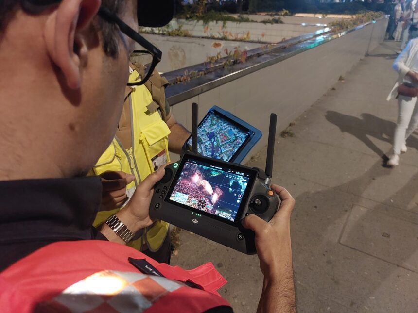 drone bombeiros