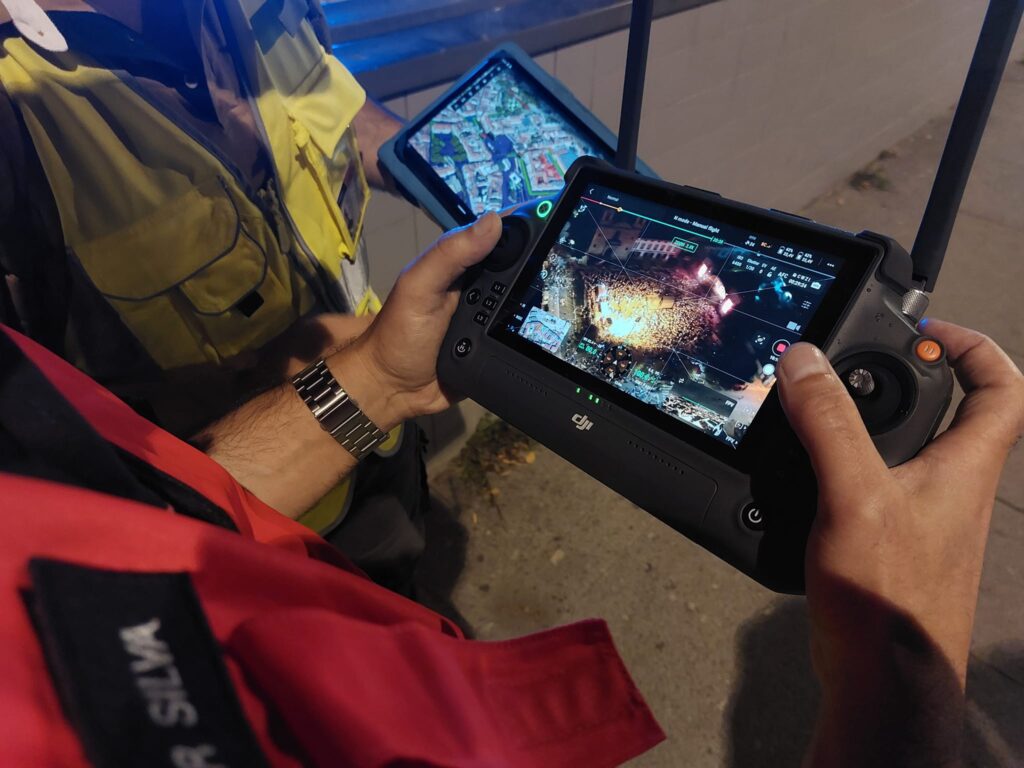 drone bombeiros