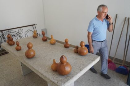 capela vandalizada e ritual