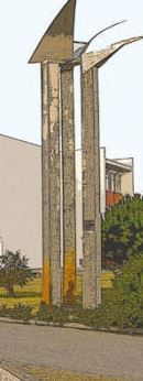 E o Monumento à Liberdade, "Gaivota", da Escola Secundária Henrique Medina? Capturar