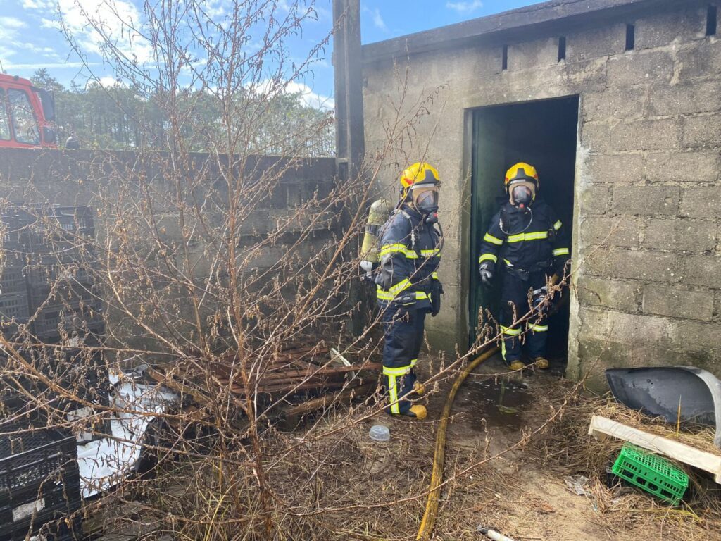 Esposende: Incêndio em Belinho destrói alfaias agrícolas belinho incendio alfaias