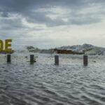 mar entra em Esposende