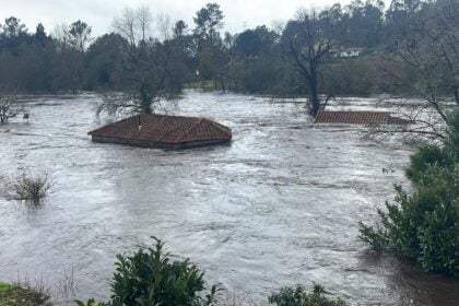 Cheia Cávado Amares Vila Verde Terras de bouro