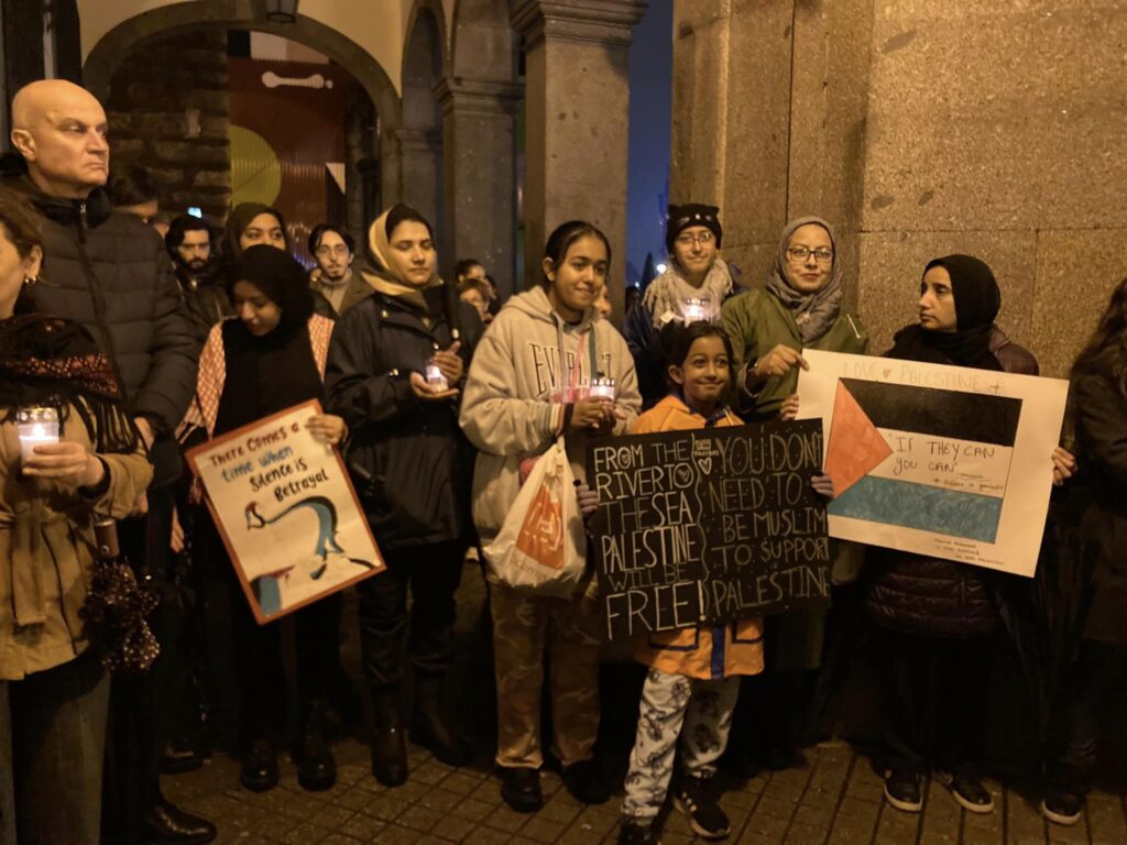 Braga: "Calar é Consentir". 81 professores e investigadores da UMinho exigem tomada de posição da reitoria palestina free in braga UMinho