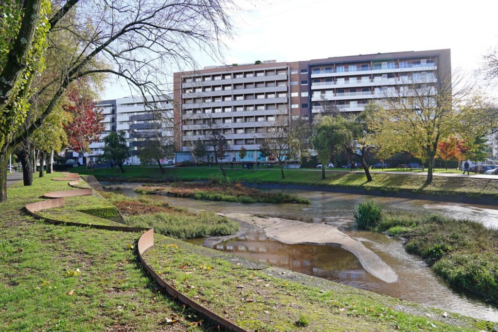 Braga: Avança projeto de renaturalização do rio Este na "zona da Lagoa" rio este braga