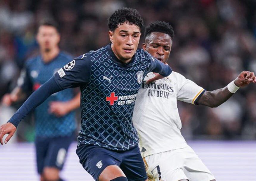 Futebol: Djaló falhou penalti que virou o jogo para a vitória do Real Madrid SC Braga Real Madrid 3_0