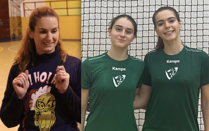 Andebol: Juventude de Mar coloca Bianca, Rafaela e Isabel na seleção Isabel, Bianca e Teresa