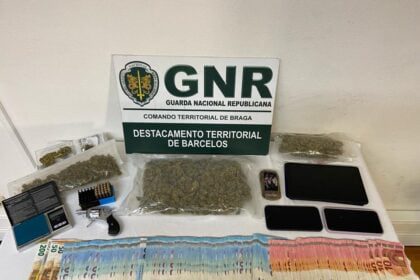 GNR apreensao barcelos droga