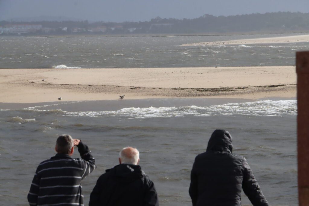 Esposende: "A ilha de areia" regressou à foz do Cávado areia foz do cávado esposende