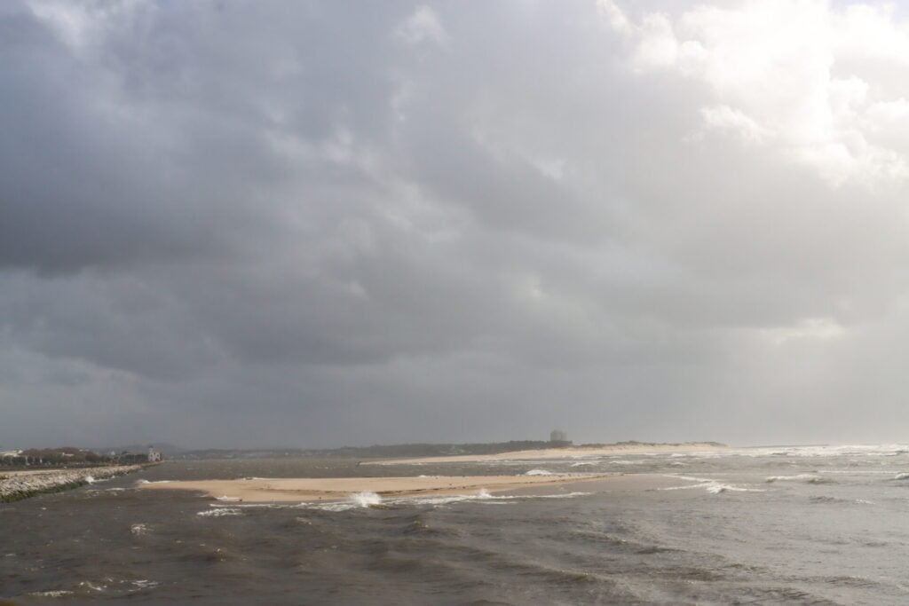 Esposende: "A ilha de areia" regressou à foz do Cávado areia foz do cávado esposende