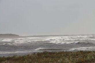 mar agitado