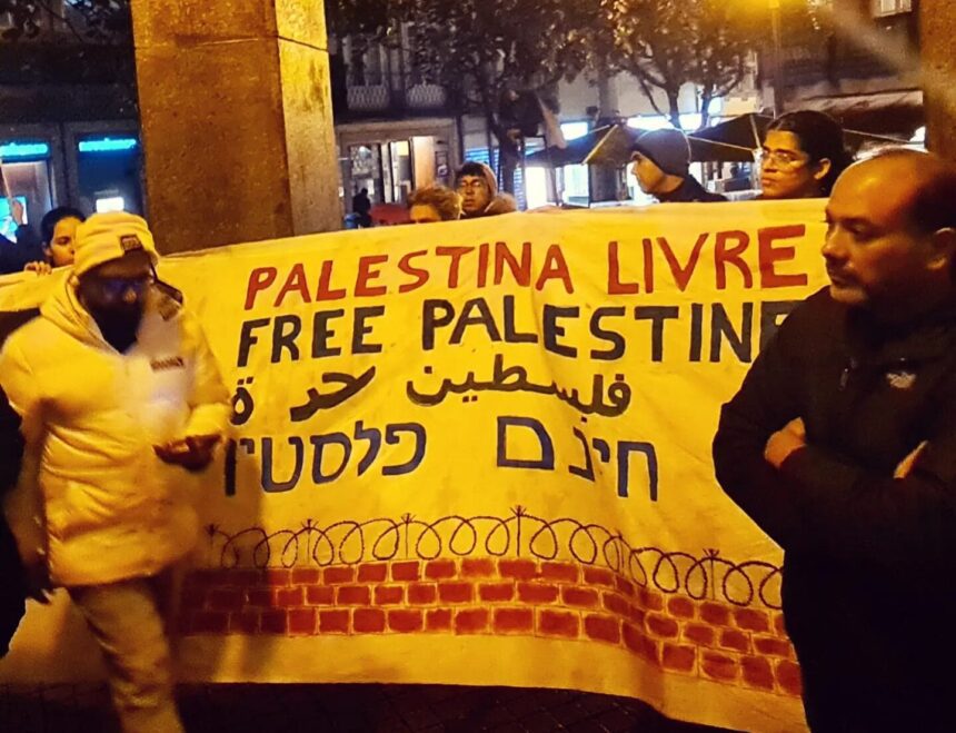 Braga: Todos à rua pela "Palestina Livre" palestina free in braga