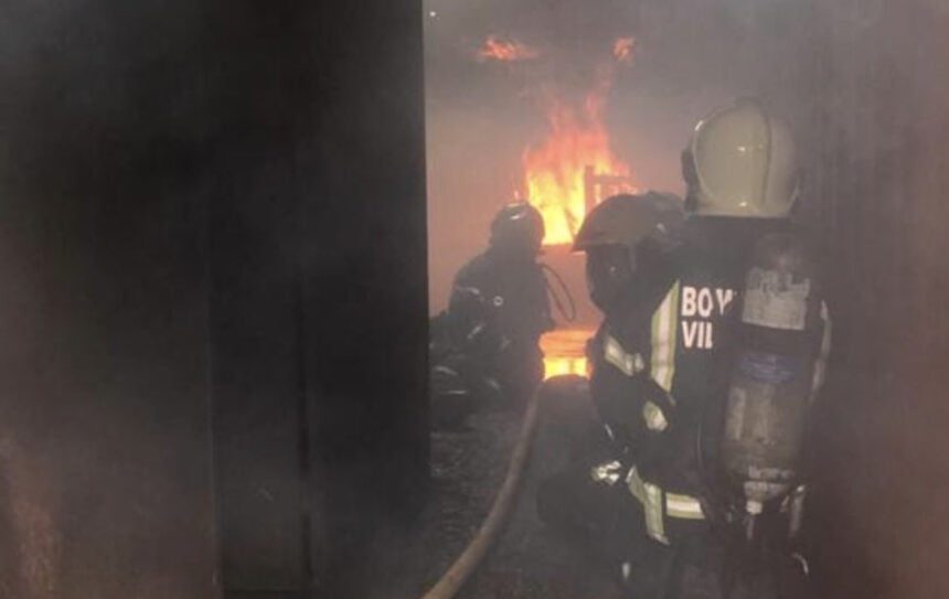 incendio garagem