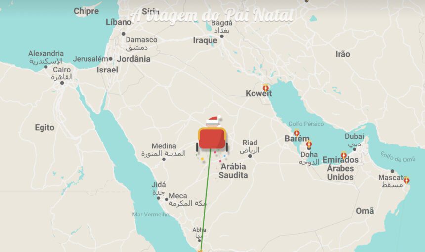 Pai Natal já esta a caminho do Minho Pai natal