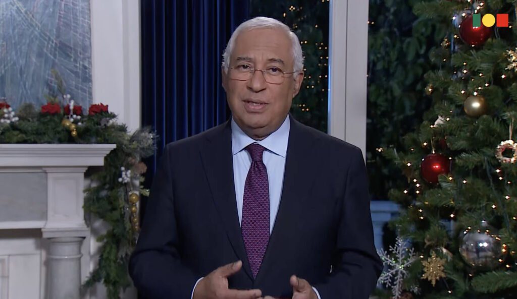 Costa considera que deixa "um país melhor e preparado para enfrentar desafios" Antonio Costa e ultima mensagem de natal