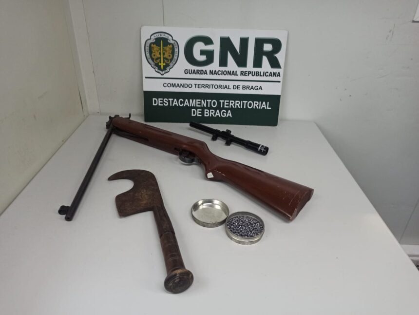 Braga: Detido por ofensas à integridade física e ameaças em Fradelos GNR Braga