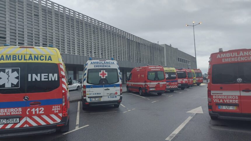 caos hospital de braga Gerês queda Minho vieira do minho