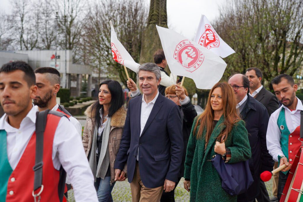 Barcelos: José Luís Carneiro com “onda de vitória” e diz "vou impedir vitória da direita josel luis carneiro 6