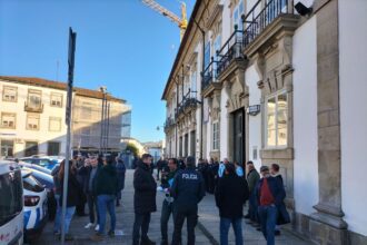 PSP Braga vigilia