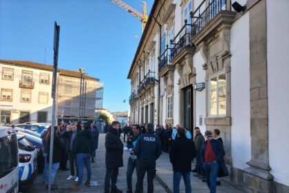PSP Braga vigilia