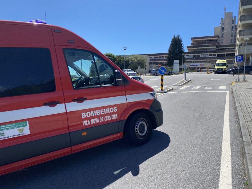 Idosas atropeladas em Cerveira por veículo do próprio centro de dia Cerveira bombeiros