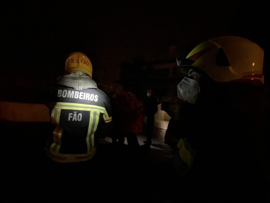 Esposende: Incêndio habitacional destrói cozinha em Fão BV Fao