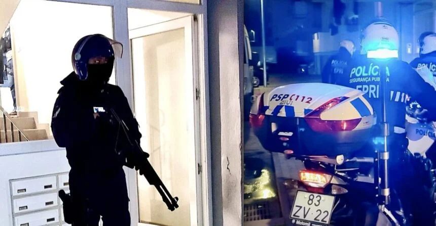 Operacao PSP droga bairro santa tecla
