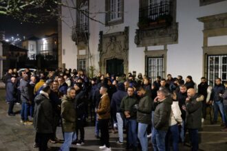 PSP Viana protesto