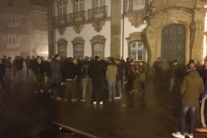 PSP GNR Braga protesto