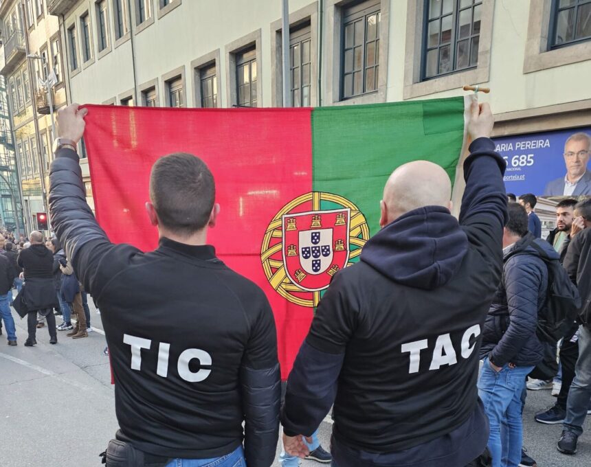 PSP e GNR protestos