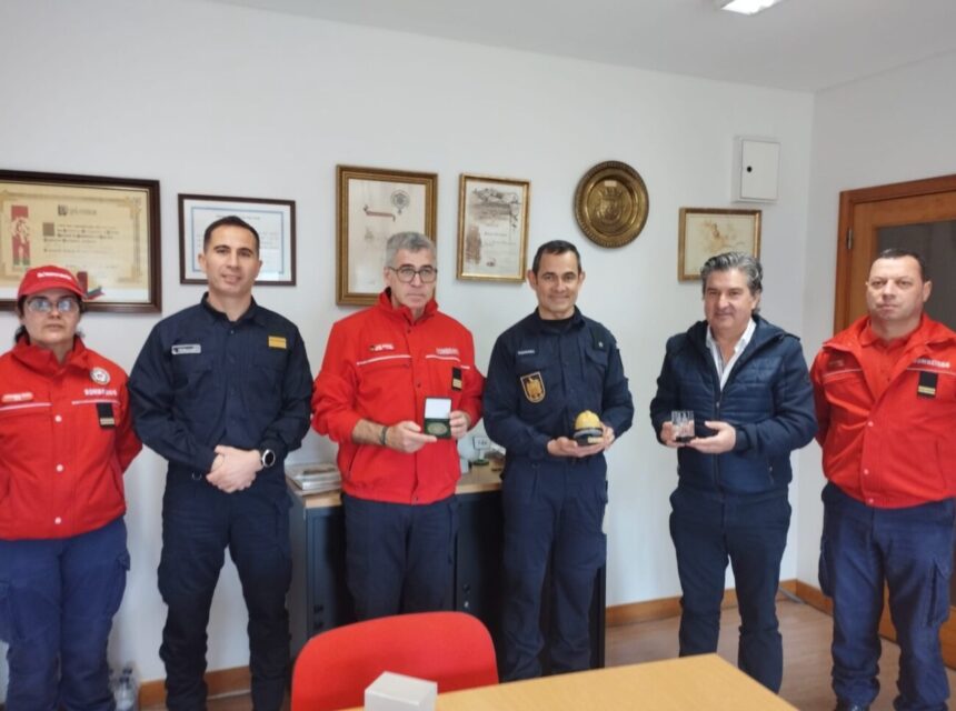 Vila Verde: Comandante Nacional da UEPS no quartel dos bombeiros para "fortalecer relações" bv vila verde - 1