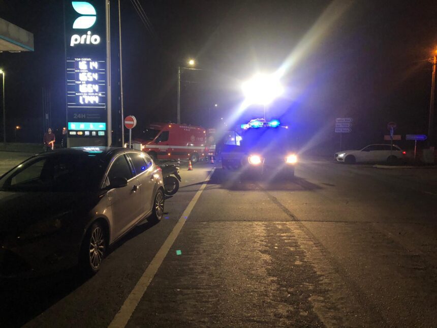 Esposende: Ciclista colhido na EN13 em estado grave. Condutor do carro fugiu acidente En13 ciclista
