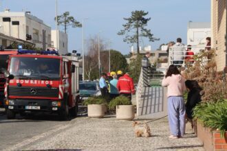 incendio viatura arder esposende