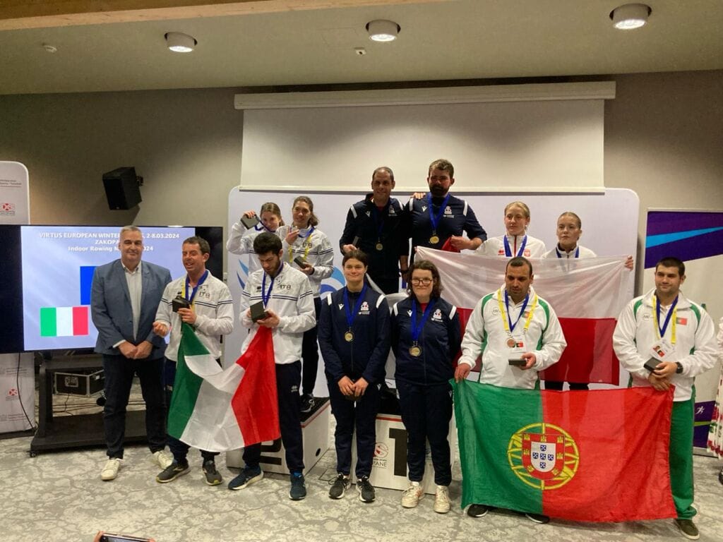 Remo: Grande Sousa. Atleta da APPACDM de Viana brilha nos "Virtus European Winter Games" Jorge Miguel Sousa APPACDM Viana