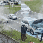 Póvoa de Varzim Carro Arde