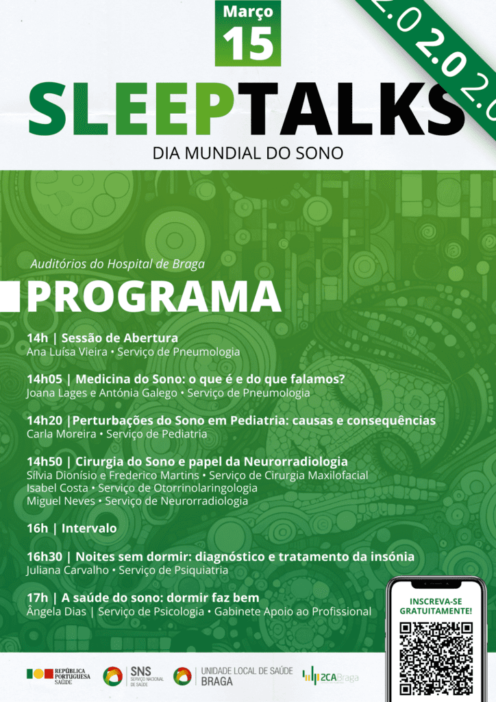 Braga: Dia Mundial do Sono com “talks” no Hospital Dia mundial do sono