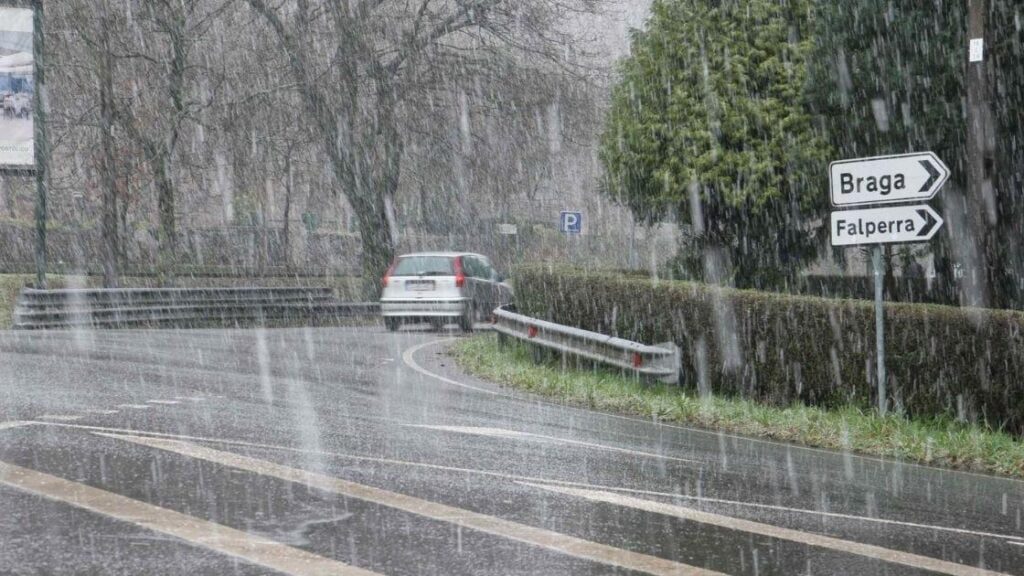 Neve em Portugal nos dias 23 e 24 de janeiro. Eis onde e com que intensidade Neve Sameiro