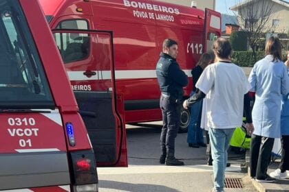 Mota Póvoa de Lanhoso acidente Bombeiros