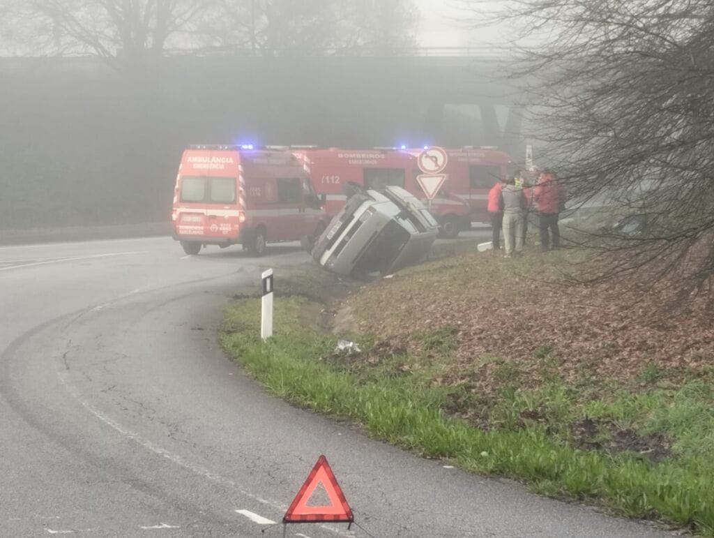 despiste acidente barcelos 2